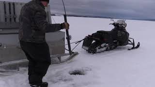 Ice Fishing Long Lake 2020 [upl. by Rahm170]