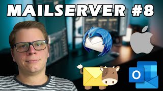 Mailcow  Mailserver Tutorial 08  Outlook Thunderbird und iPhone  REUPLOAD [upl. by Kimberlee437]