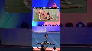 Insane Cheerleading Splits 😱🤯 shorts [upl. by Ebbie327]