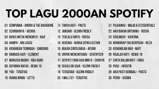 TOP LAGU 2000AN SPOTIFY [upl. by Liana374]