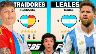 JUGADORES QUE TRAICIONARON A SU PAÍS vs LOS MÁS LEALES [upl. by Herv]