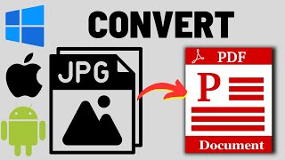 How to Convert JPG to PDF [upl. by Neeka]