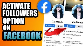 HOW TO ACTIVATE FOLLOWERS OPTION ON FACEBOOK  FOLLOWERS PROFILE SETTING [upl. by Natal949]