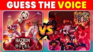 Guess The Hazbin Hotel Vs Helluva Boss Voice Quizzes  Hazbin Hotel amp Helluva Boss Quiz Edition [upl. by Danziger]