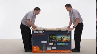 Toshiba 50 inch  4K Ultra HD Smart LED TV HDR  Fire TV Edition Electronics  50LF621U19 [upl. by Rramo]