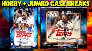 2024 TOPPS SERIES 1 HOBBY amp JUMBO Case Breaks New Baseball Cards [upl. by Nnaear]