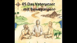 Video zur Kommunionvorbereitung 05  Das Vaterunser mit Bewegungen [upl. by Acisey]