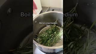 How To Make Rosemary Water [upl. by Eslehc]