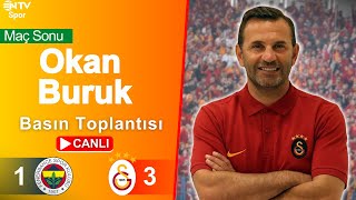 Derbi Zaferinden Sonra Ne Dedi Mourinhoya Cevap  Okan Burukun Maç Sonu Basın Toplantısı [upl. by Suh]