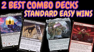 2 BEST Combo Decks in STANDARD  Ready for Murders at Karlov Manor  EASY WINS  MTG Arena [upl. by Etselec]