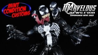 Diamond Select Toys Marvel Select Venom Action Figure Review [upl. by Nomzaj953]