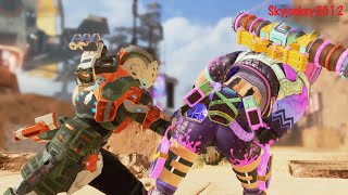 Apex legends all finishers on Wattson Kawaii Kitty [upl. by Nodnerb]