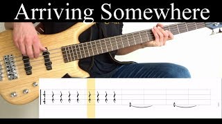 Arriving Somewhere but Not Here Porcupine Tree  Bass Cover With Tabs by Leo Düzey [upl. by Anoynek920]