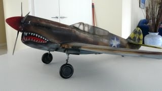 Curtiss P40 Warhawk Construction [upl. by Barcellona]