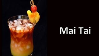 Mai Tai Original Cocktail Drink Recipe [upl. by Dadinirt387]