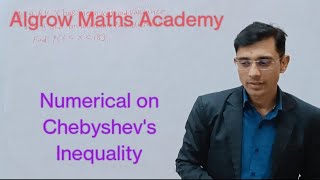 Numerical on Chebyshevs Inequality [upl. by Assened728]