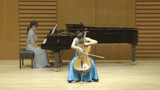 A Ginastera Pampeana No2 Rhapsody for cello and piano  Jieon Lee [upl. by Odom]