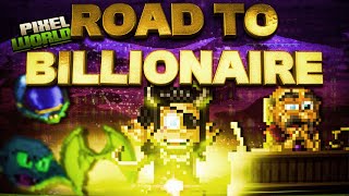 Road To a Billionaire in Pixel Worlds PART 1 [upl. by Rovert]