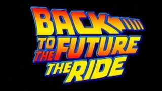 【USJ BGM】Back To The Future The Ride 高音質 バック トゥ ザ フューチャー ザ ライド [upl. by Anoiek]