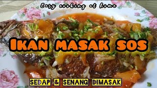 Ikan Merah Masak Sos  Resepi Sedap amp Senang [upl. by Carlyn987]