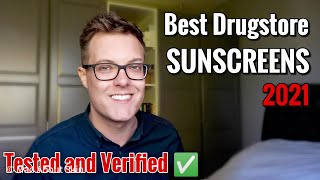 BEST DRUGSTORE SUNSCREENS 2021  Affordable Sunscreens You Can Trust [upl. by Till]