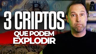 3 CRIPTOS QUE PODEM EXPLODIR EM 2024  Como GANHAR DINHEIRO com CRIPTOMOEDAS além do BITCOIN [upl. by Otnicaj]