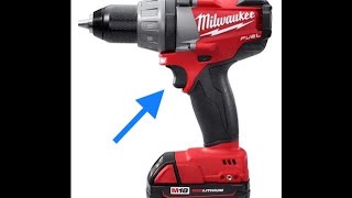 Fix Trigger Switch Milwaukee M18 Fuel Drill Sticking Problems [upl. by Oirrad]