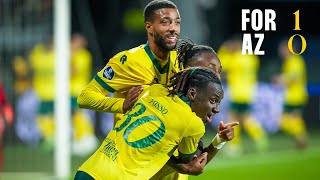 Eredivisie  Fortuna Sittard  AZ [upl. by Nnaes]