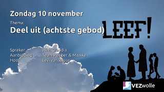 Zondag 10 november 2024  Wim Grandia  “Deel uit” [upl. by Bogart]