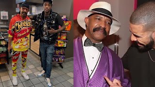 Drake’s Dad Gets Roasted at Gas Station for Terrible Outfit [upl. by Ogden]