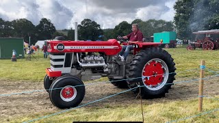 Tractors at Sussex steam rally Parham house part 1 [upl. by Milissa549]