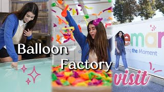 I visited a Balloon factory and this is how it went [upl. by Reddin]