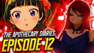 JINSHI AND MAOMAO INDIRECT KISS  The Apothecary Diaries Ep 12 Reaction [upl. by Indyc541]