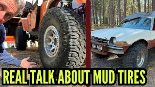 Tire Review Mud terrain and All terrain [upl. by Benildas]