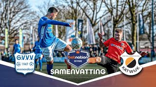 ZES GOALS in SPANNEND DUEL 🥵  GVVV vs VV Katwijk  Betnation Divisie 2324 [upl. by Niarfe213]