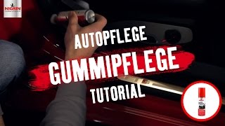 Autopflege Tutorial Gummipflege [upl. by Nahn]