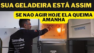 Sua geladeira parou totalmente  simples de resolver [upl. by Ajiam]