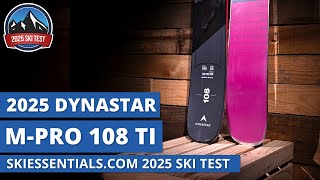 2025 Dynastar MPro 108 Ti F Team  SkiEssentialscom Ski Test Review [upl. by Caraviello345]