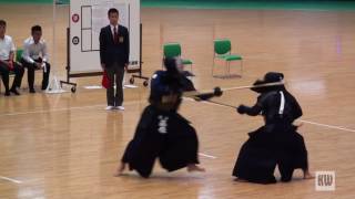 25th All Japan Jukendo Championships — QF 4 [upl. by Orvas290]