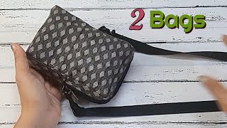 2 Very Useful Bags So Easy To Make At Home [upl. by Akinot]