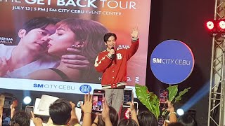 JOSHUA GARCIA IN CEBU ANG DAMING NAGWALA  Unhappy For You The GET BACK Tour 071324 [upl. by Altman]