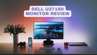 Dell UltraSharp QHD Monitor U2719D Review [upl. by Lekcar]