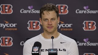 Joe Burrow Postgame News Conference [upl. by Denie]