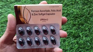 Ferrous Ascorbate Folic Acid amp Zinc Softgel Capsules Review in hindi [upl. by Merla]