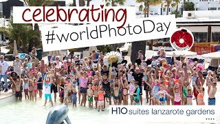 Celebrating worldPhotoDay । H10 Suites Lanzarote Gardens [upl. by Drucilla190]