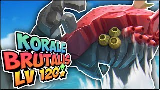 KORALLE BRUTALIS LV 120 COMBATES PVP  Monster Legends Review [upl. by Derby28]