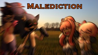 FNF Malediction ft curse xenophane monika amp sayori [upl. by Metah]