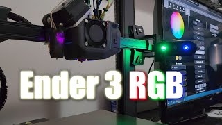 Ender 3 V2 Neo RGB Led install [upl. by Bathsheb]