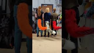 Its a Party🎈 Tail Company style W hy dance when your animatronic cosplay tail can do it for you 🤩 [upl. by Murrah]