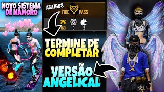 PASSE DE ELITE MARÇO E ABRIL SKINS ANGELICAIS SISTEMA DE RELACIONAMENTOS RECOMPRA DE PASSE FF [upl. by Kaazi]